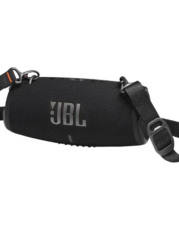 JBL Xtreme 3, kabelloser, tragbarer, wasserdichter Lautsprecher für den Außenbereich mit IP67-Stereo-Subwoofer, Schwarz