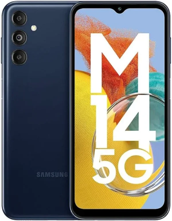 Samsung Galaxy M14, 4GB RAM, 128GB ROM, Berry Blue