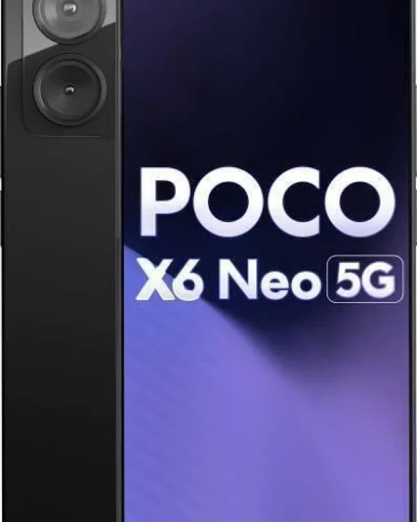 POCO X6 Neo 5G, 8 Go de RAM, 128 Go de ROM, Noir Astral